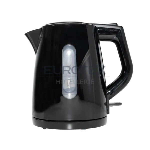 Bollitore elettrico in plastica nero - immagine 1