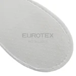 Pantofole chiuse in SPUGNA <br/> con suola ANTISCIVOLO Bianco (50 paia) - immagine 2