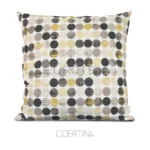 Cuscino arredo NABUCCO stampato 50x50 giallo