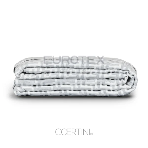 Copriletto Labirinto Matrimoniale Grigio - immagine 1