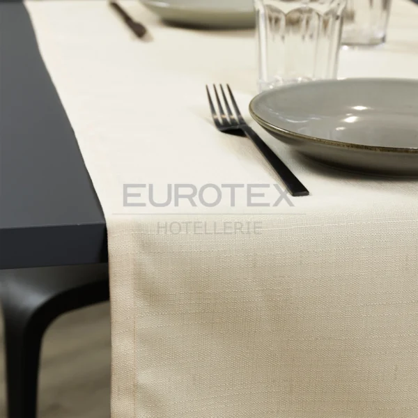 Runner tavola antimacchia ELITE corda 45×130 - immagine 1