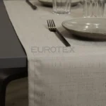 Runner tavola antimacchia ELITE tortora 45×130