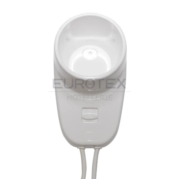 Asciugacapelli hotel da parete 1200W bianco - immagine 5