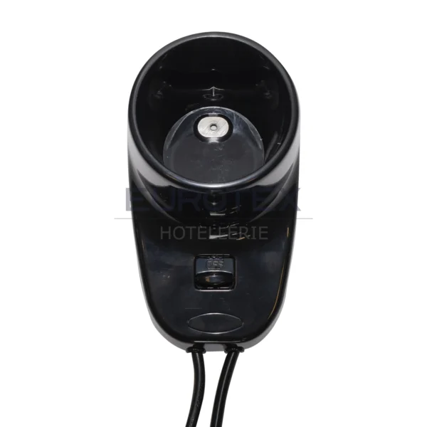 Asciugacapelli hotel da parete 1200W nero - immagine 5