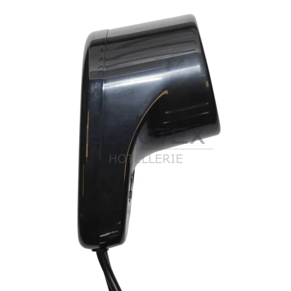 Asciugacapelli hotel da parete 1200W nero - immagine 6