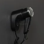 Asciugacapelli hotel da parete 1200W nero