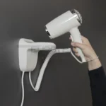 Asciugacapelli hotel da parete 1600W bianco - immagine 8