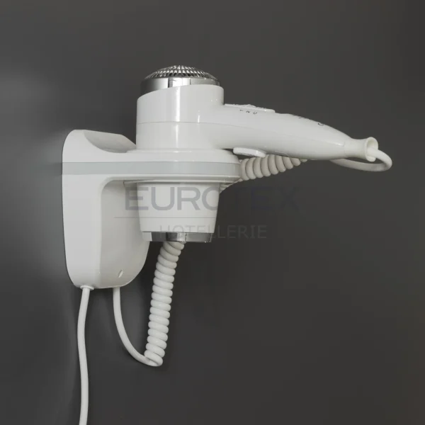 Asciugacapelli hotel da parete 1600W bianco - immagine 1