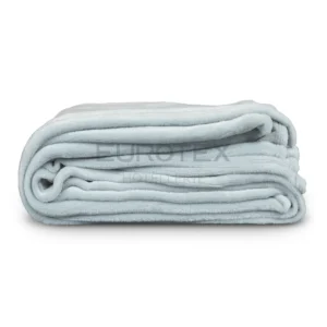 Coperta Plaid Dehor 1 piazza colore grigio ghiaccio piegata