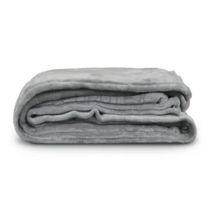 Coperta Plaid Dehor 1 piazza colore grigio piegata