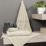 Tris spugna Rapallo Sabbia gr. 480 (1 ospite, 1 salvietta, 1 telo) - immagine 4