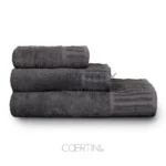 Asciugamani colore antracite linea Rapallo per hotel e B&B
