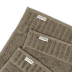 Tris spugna Rapallo Moka gr. 480 (1 ospite, 1 salvietta, 1 telo) - immagine 3