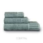 Asciugamani colore petrolio linea Rapallo per hotel e B&B