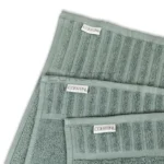 Tris spugna Rapallo Petrolio gr. 480 (1 ospite, 1 salvietta, 1 telo) - immagine 3