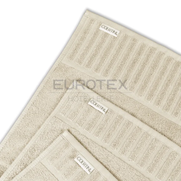 Tris spugna Rapallo Sabbia gr. 480 (1 ospite, 1 salvietta, 1 telo) - immagine 3