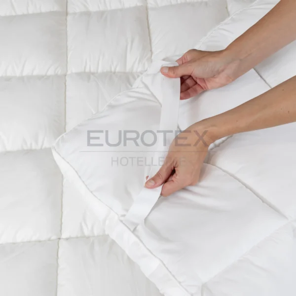 Topper Caravaggio effetto piuma Francese - immagine 3