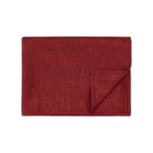Tovaglia idrorepellente no stiro Amelia bordeaux piegata