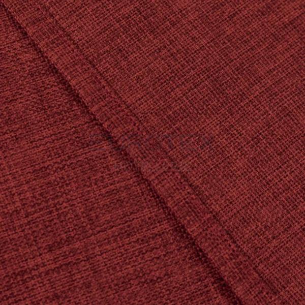 Dettaglio cucitura tovaglia idrorepellente no stiro Amelia bordeaux