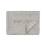 Tovaglia idrorepellente no stiro Amelia grigio piegata