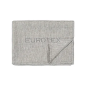 Tovaglia idrorepellente no stiro Amelia grigio piegata