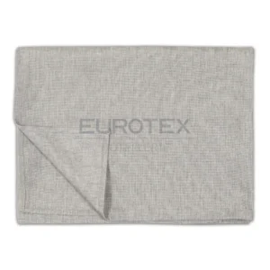 Tovaglia idrorepellente no stiro Amelia grigio piegata