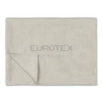 Tovaglia idrorepellente no stiro Amelia sabbia piegata