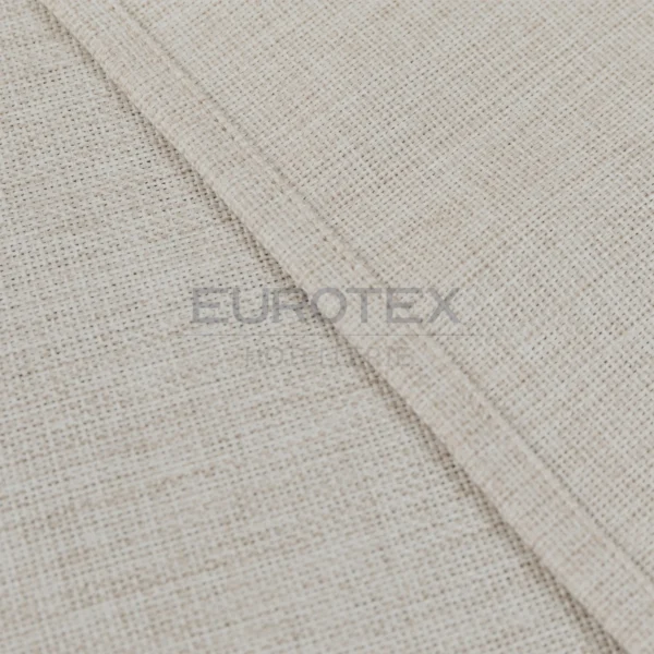 Dettaglio cucitura tovaglia idrorepellente no stiro Amelia sabbia