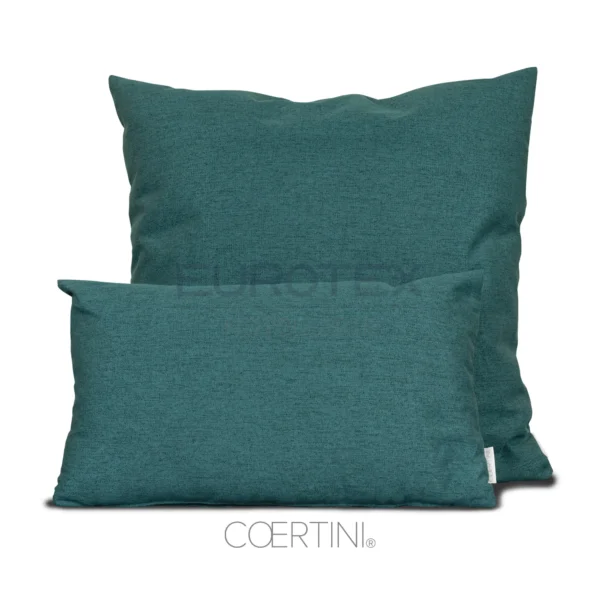 Cuscino arredo AIDA idrorepellente pavone - immagine 1