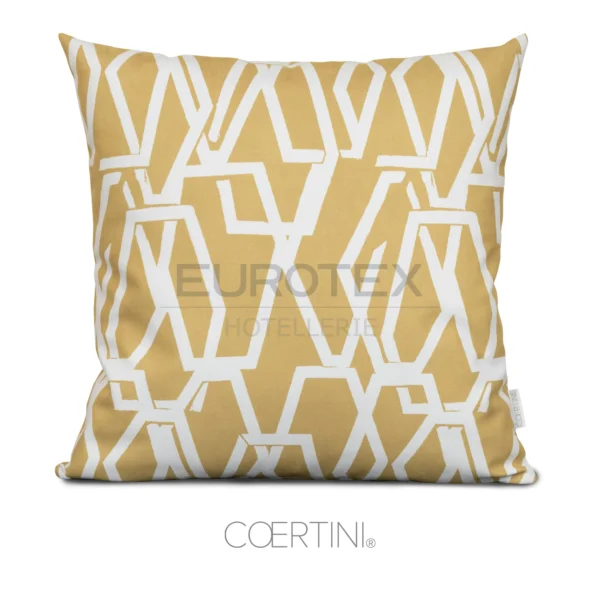 Cuscino arredo INTRIGO ocra - immagine 1