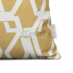 Cuscino arredo INTRIGO ocra - immagine 2