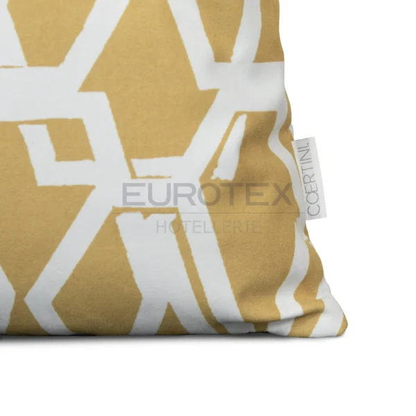 Cuscino arredo INTRIGO ocra - immagine 2