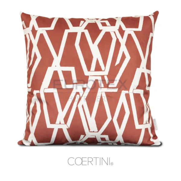Cuscino arredo INTRIGO rosso - immagine 1