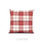 Cuscino arredo TARTAN rosso