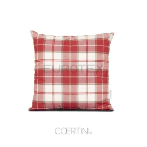 Cuscino arredo TARTAN rosso