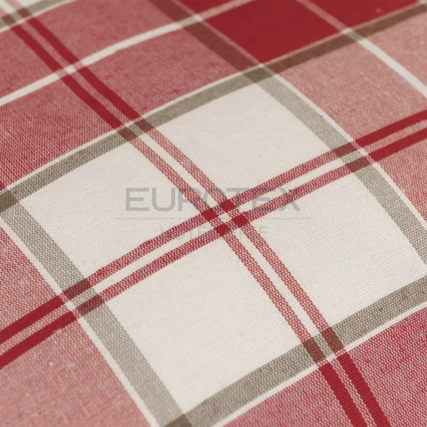 Cuscino arredo TARTAN rosso - immagine 3