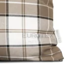 Cuscino arredo TARTAN tortora - immagine 2