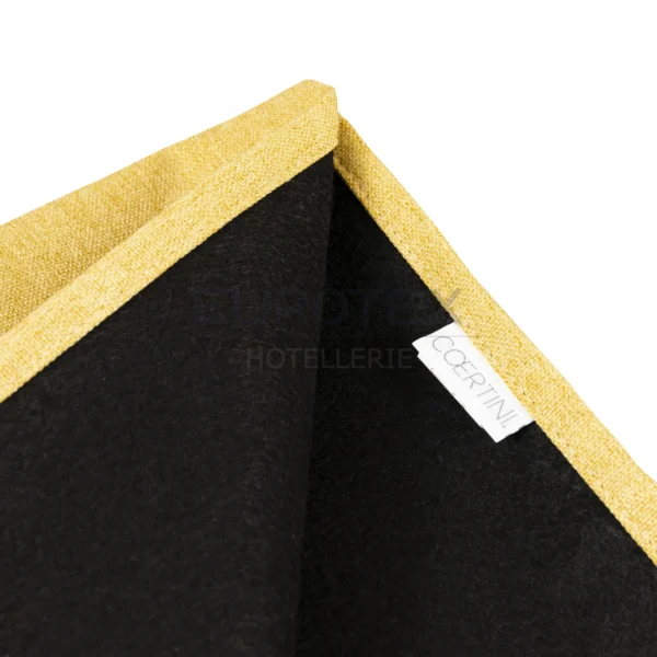 Bed runner AIDA idrorepellente giallo - immagine 2