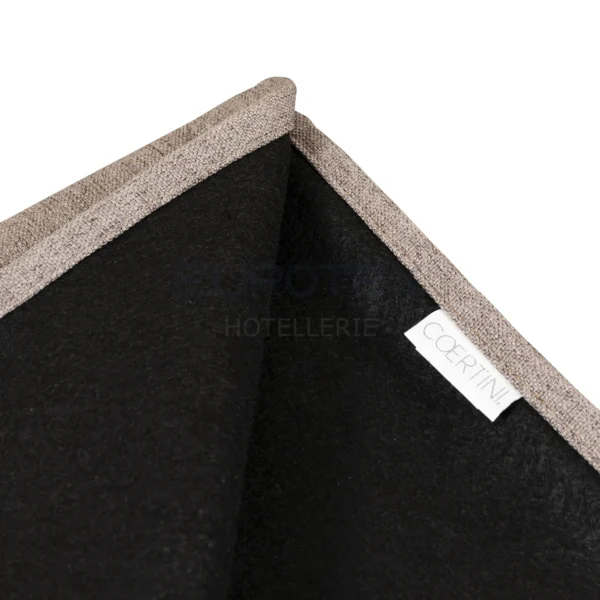 Bed runner AIDA idrorepellente 45x240 tortora - immagine 2