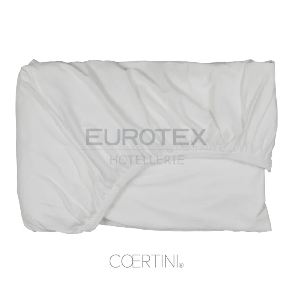 Lenzuolo bianco per hotel sotto con angoli no stiro Sondrio