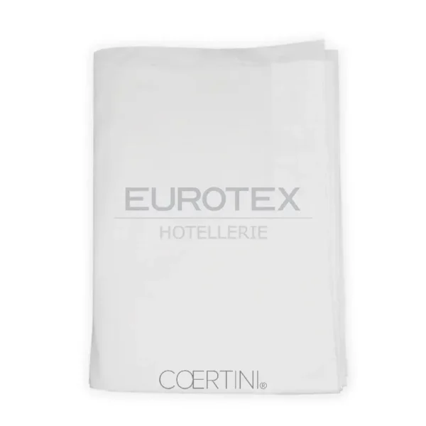 Lenzuola Milano/Gold in cotone piano bianco - immagine 1