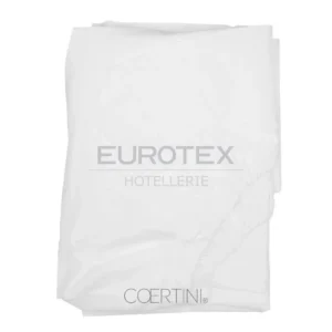 Lenzuola Milano/Gold in cotone <br>sotto con angoli <br>MATRIMONIALI bianco
