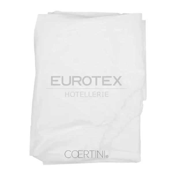 Lenzuola Milano/Gold in cotone <br>sotto con angoli <br>KING bianco - immagine 1