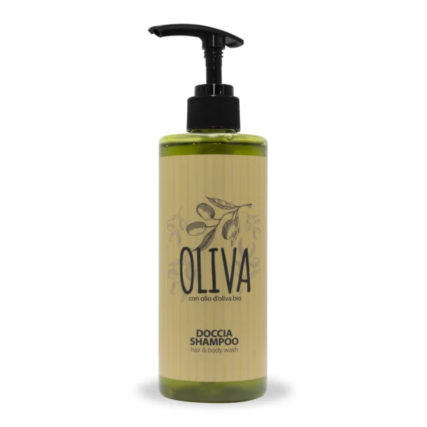 Dispenser REFILL Doccia Shampoo B OLIVA 300 ml - immagine 1