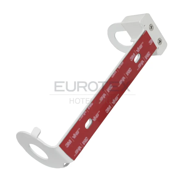 Supporto a muro in acciaio bianco per dispenser REFILL - immagine 2