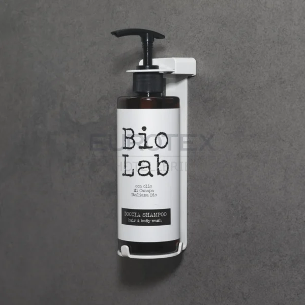 Supporto a muro in acciaio bianco per dispenser REFILL - immagine 4