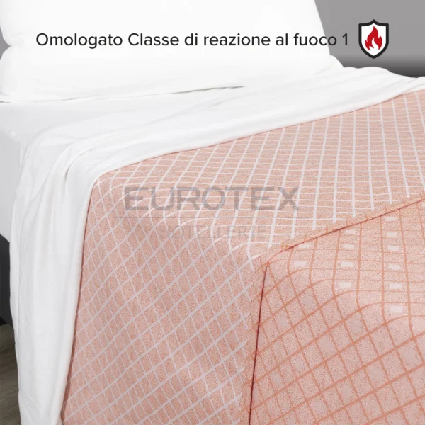 Copriletto ignifugo Diamante - immagine 1