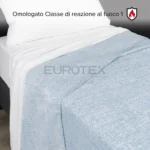 Copriletto ignifugo Galassia