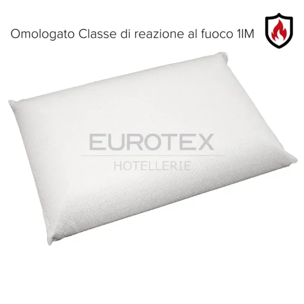Guanciale ignifugo Poly imbottitura bassa in poliuretano traspirante - immagine 1