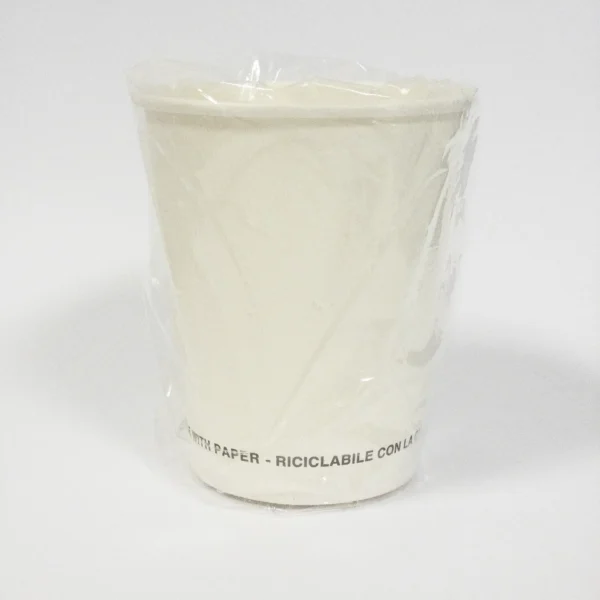 Bicchiere carta imbustato singolarmente - immagine 1